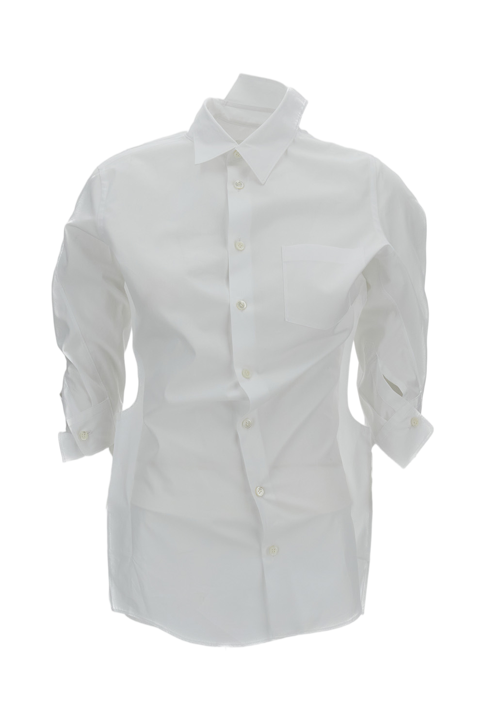 Deconstructed Cotton Shirt