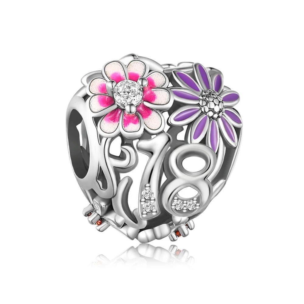 18th Birthday Bloom Charm