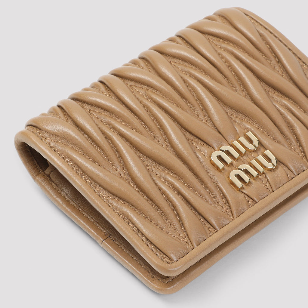 Miu Miu Matelassé Wallet Women