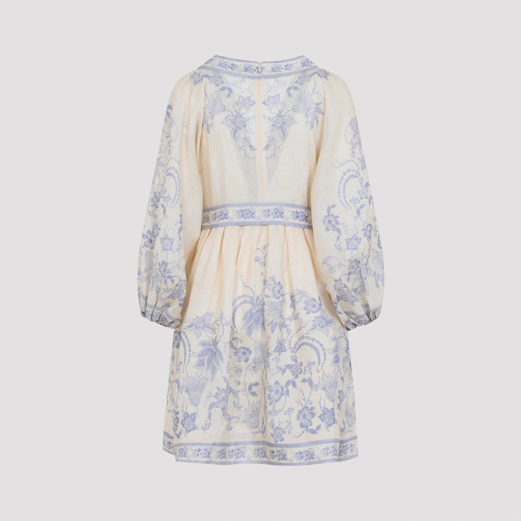 Zimmerman Indra Plunge Mini Dress Women