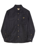 Valentino Garavani Men Valentino Nylon Shirt Jacket With Vgold