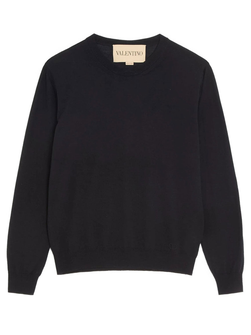 Valentino Garavani Men Valentino Wool Jumper With Vlogo Embroidery