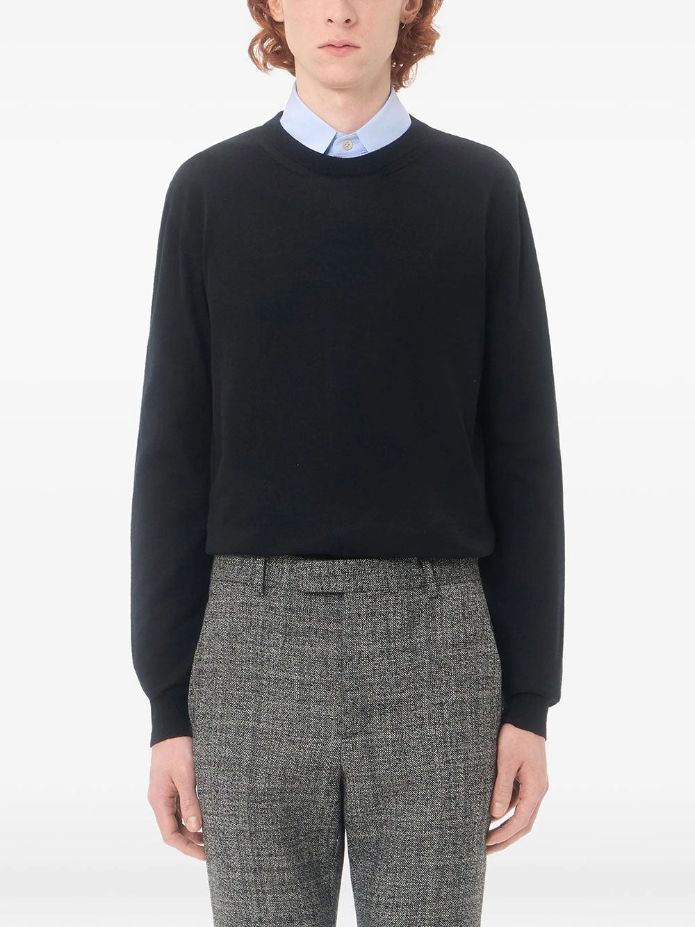 Valentino Garavani Men Valentino Wool Jumper With Vlogo Embroidery