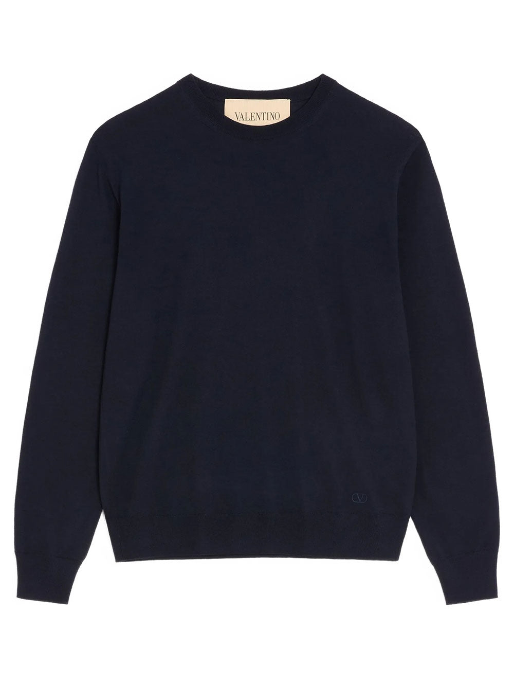 Valentino Garavani Men Valentino Wool Jumper With Vlogo Embroidery