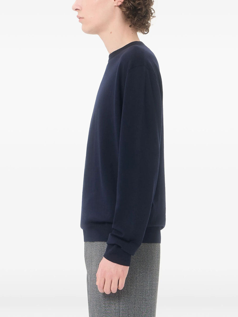 Valentino Garavani Men Valentino Wool Jumper With Vlogo Embroidery