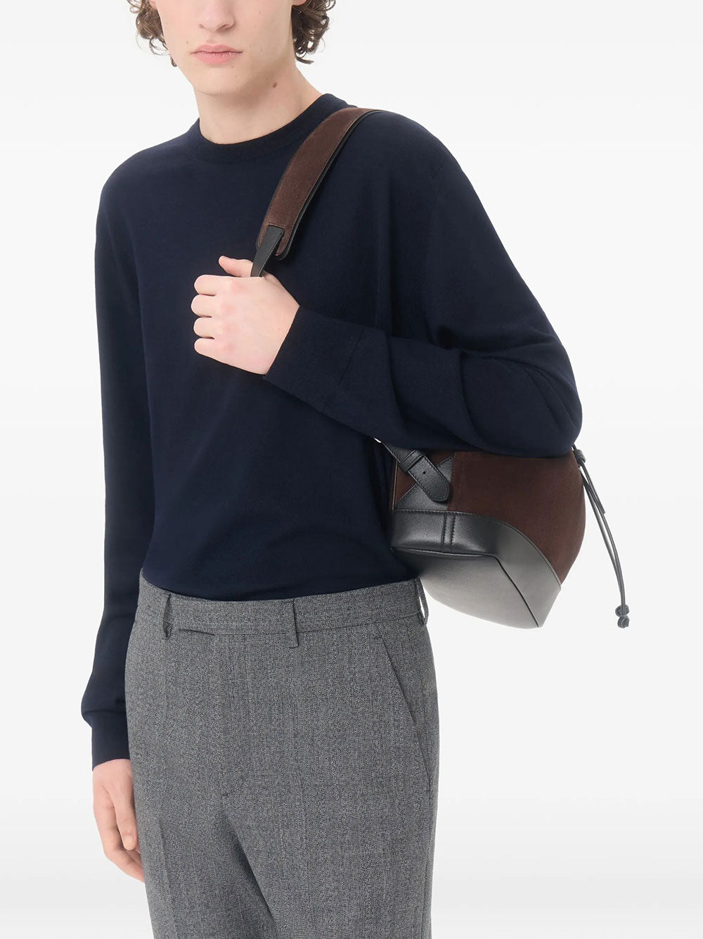 Valentino Garavani Men Valentino Wool Jumper With Vlogo Embroidery