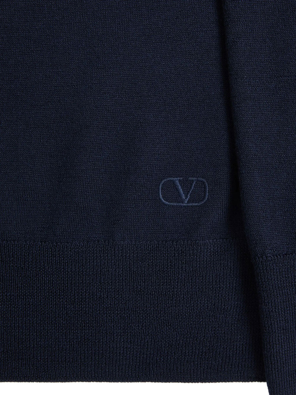 Valentino Garavani Men Valentino Wool Jumper With Vlogo Embroidery