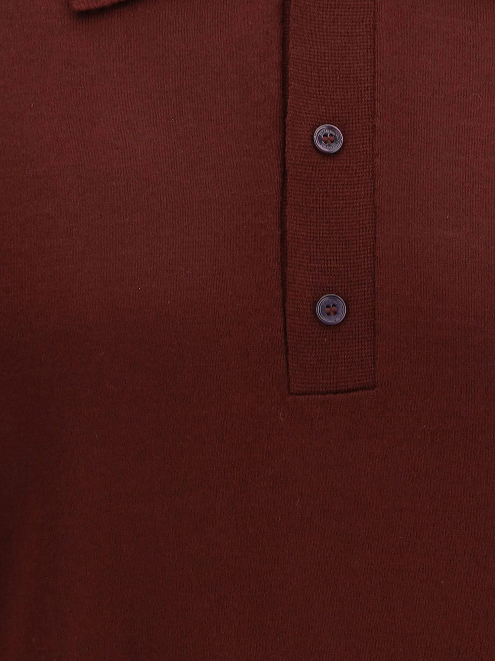 Valentino Garavani Men Valentino Wool Polo With Vlogo Embroidery