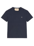 Valentino Garavani Men Valentino Cotton T-Shirt With Vlogo Embroidery