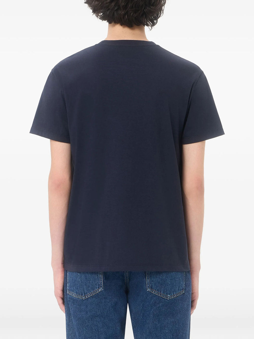 Valentino Garavani Men Valentino Cotton T-Shirt With Vlogo Embroidery