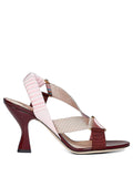Fendi Women Iconic Colibrì Leather And Fabric Sandals