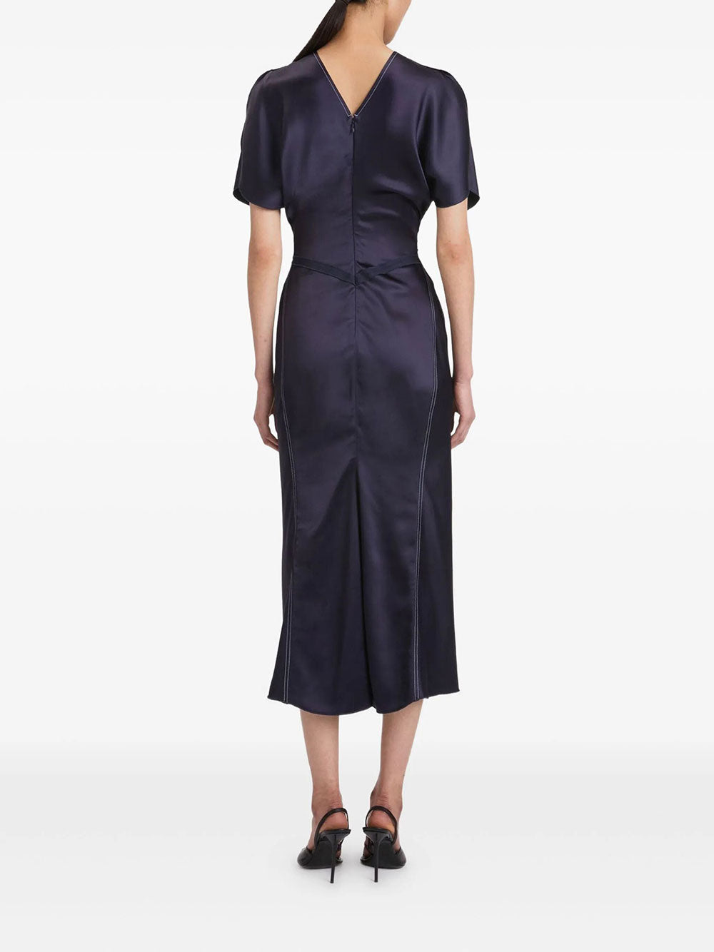 Victoria Beckham Women Bela Midi Dress