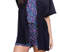 Cover Up Kimono In Black