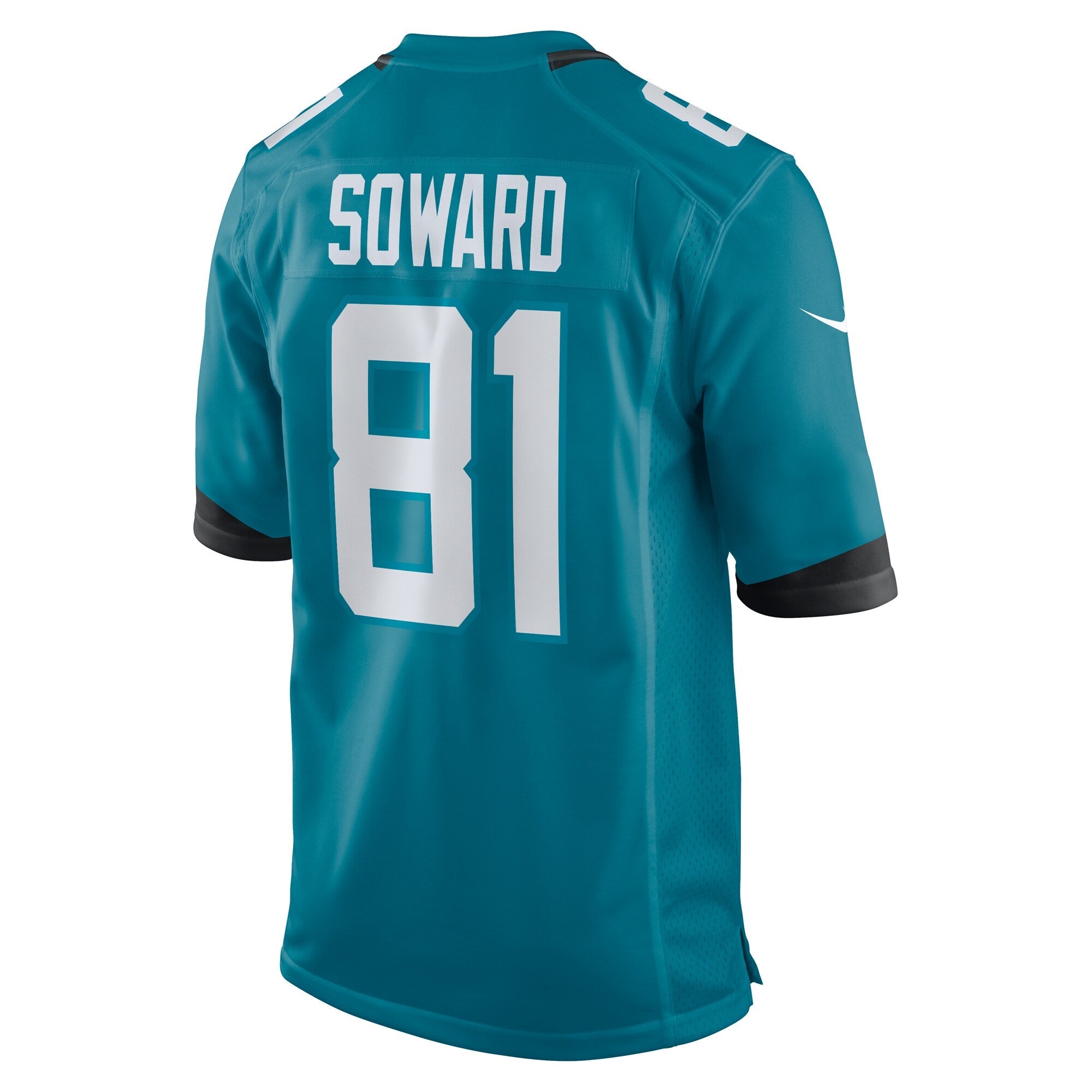 Jacksonville Jaguars R. Jay Soward Teal Retired Player Team Game Jersey