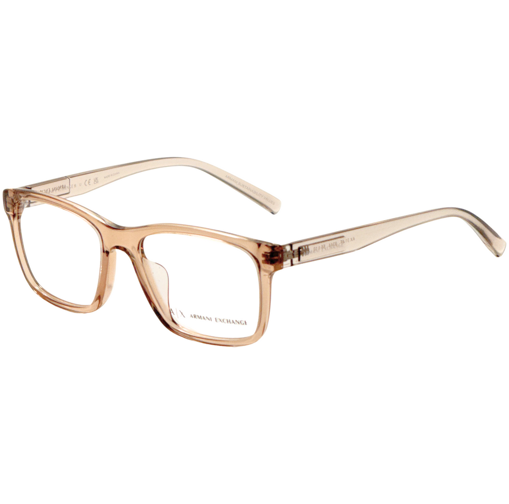Armani Exchange Men's 55 mm Brown Opticals