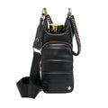 Women's Vegan Leather Hydrobag With Strap Bundle In Black