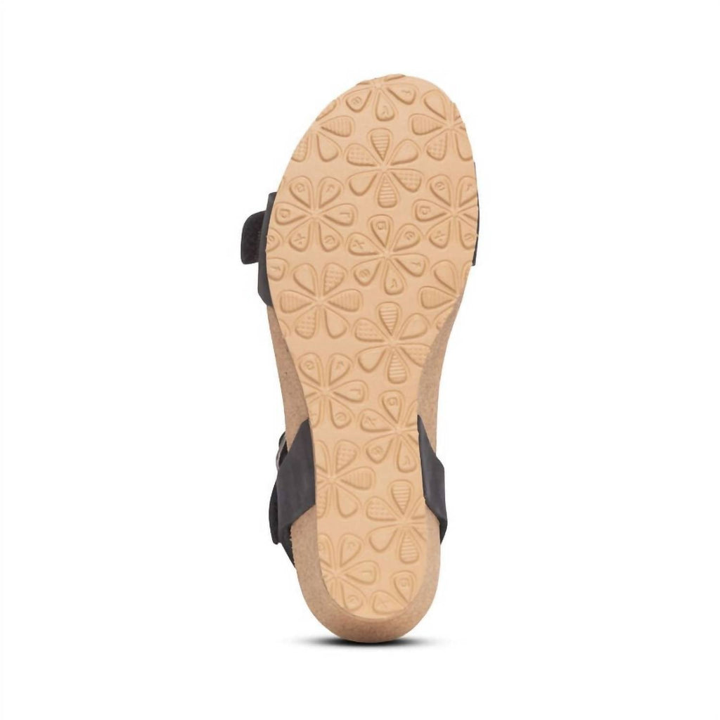 Women's Lexa Wedge Sandals In Black