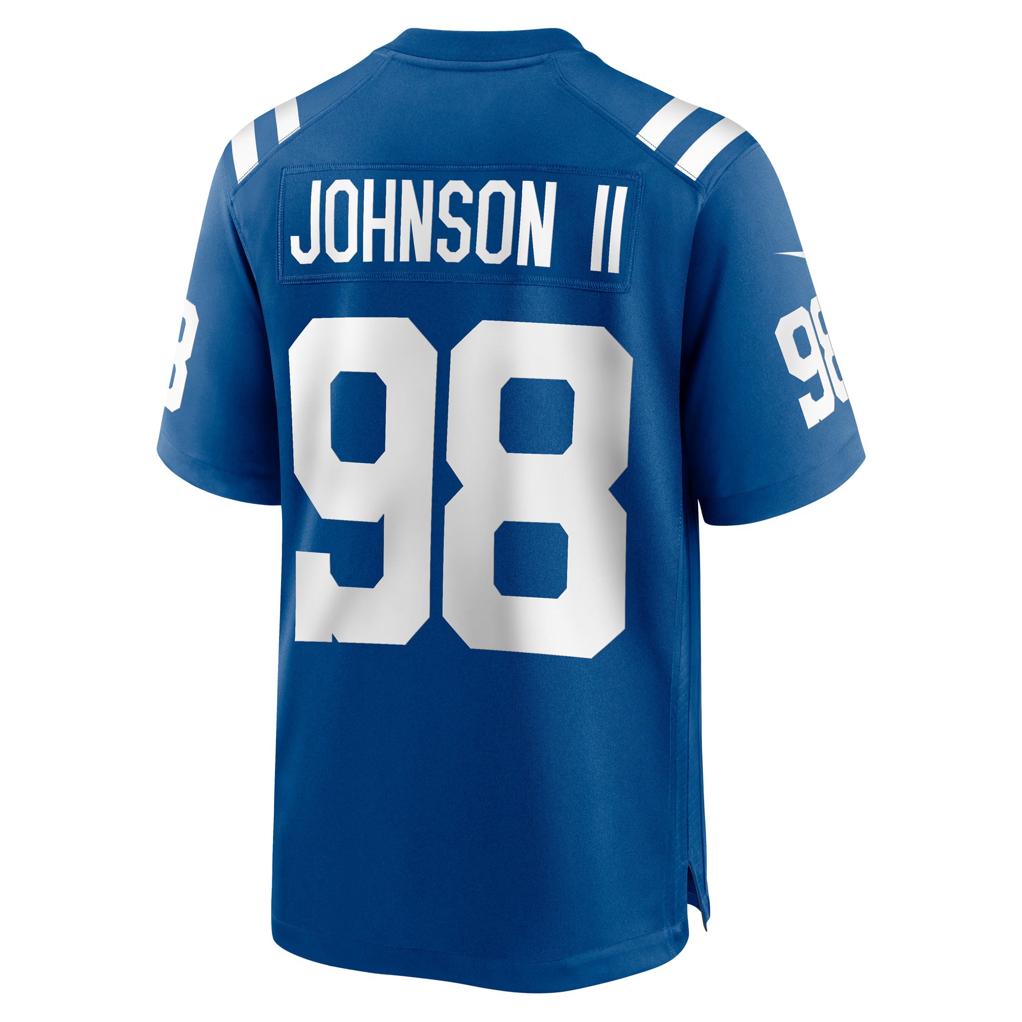 Indianapolis Colts Eric Johnson II Royal Team Game Jersey