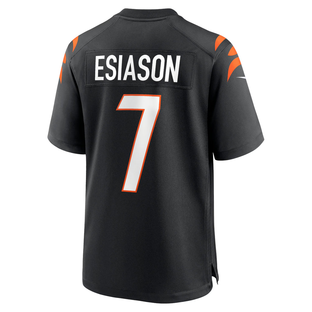 Cincinnati Bengals Boomer Esiason Black Retired Player Jersey