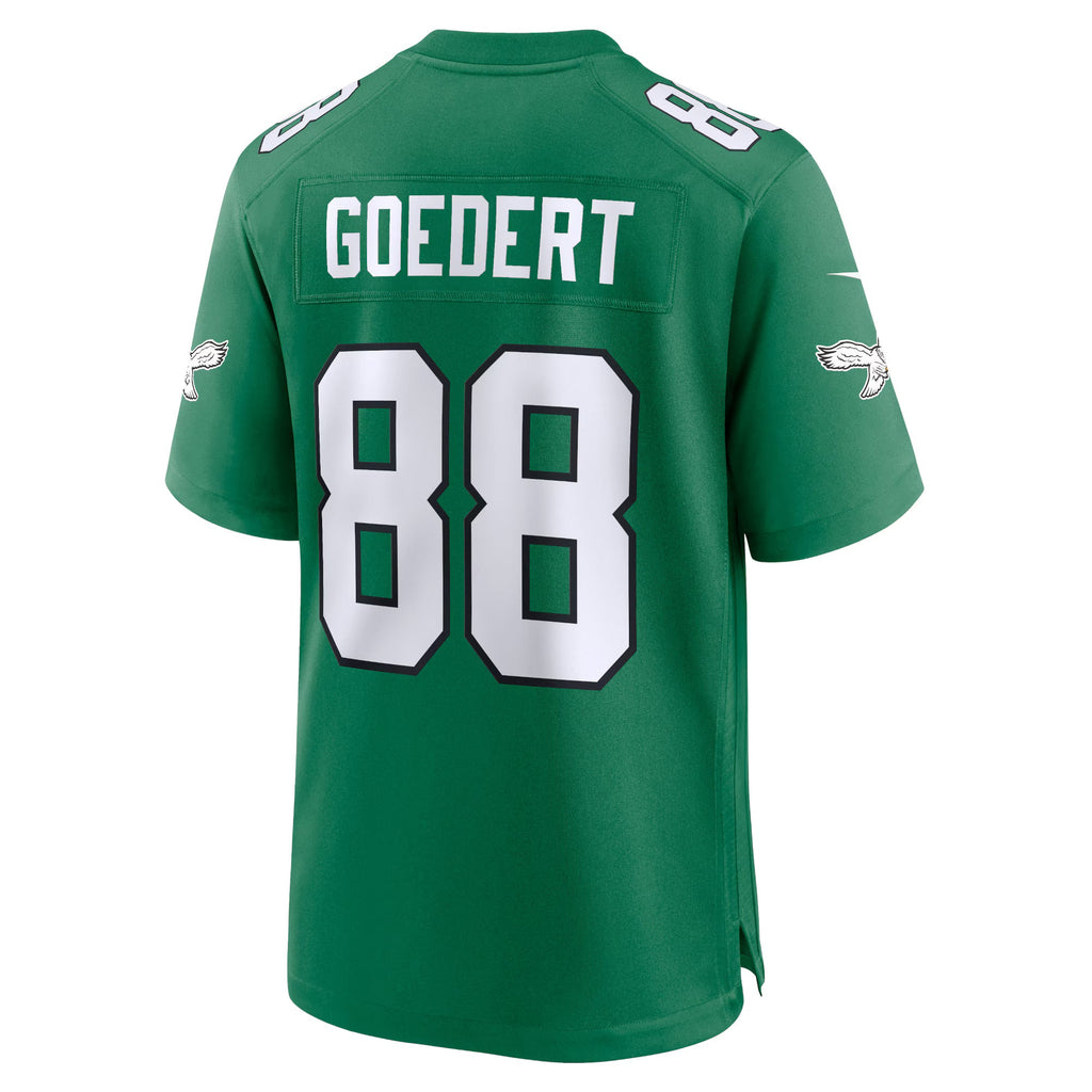 Philadelphia Eagles Dallas Goedert Kelly Green Alternate Game Player Jersey