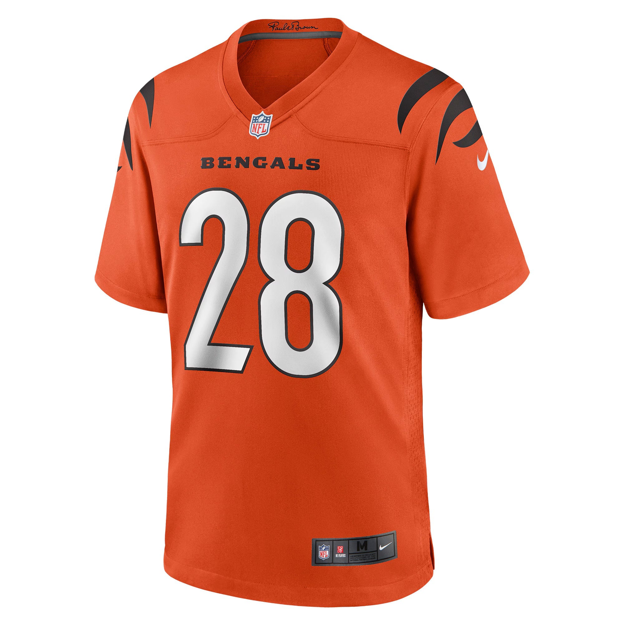 Cincinnati Bengals Corey Dillon Orange Retired Player Alternate Game Jersey