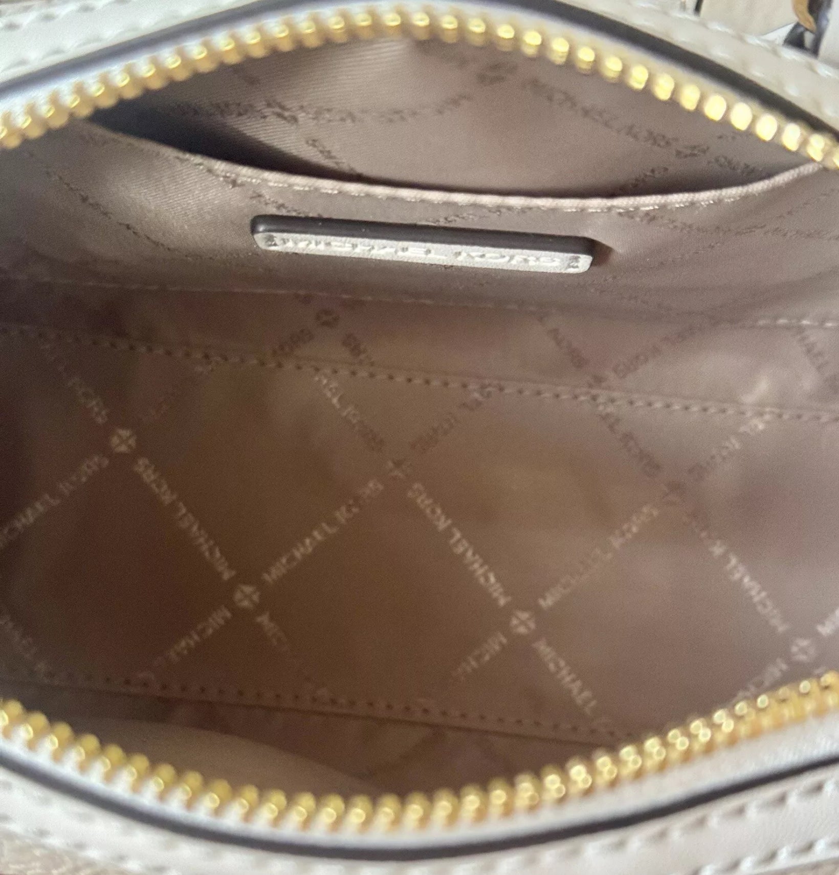 NWT Michael Kors Leather Small Duffle Crossbody Handbag