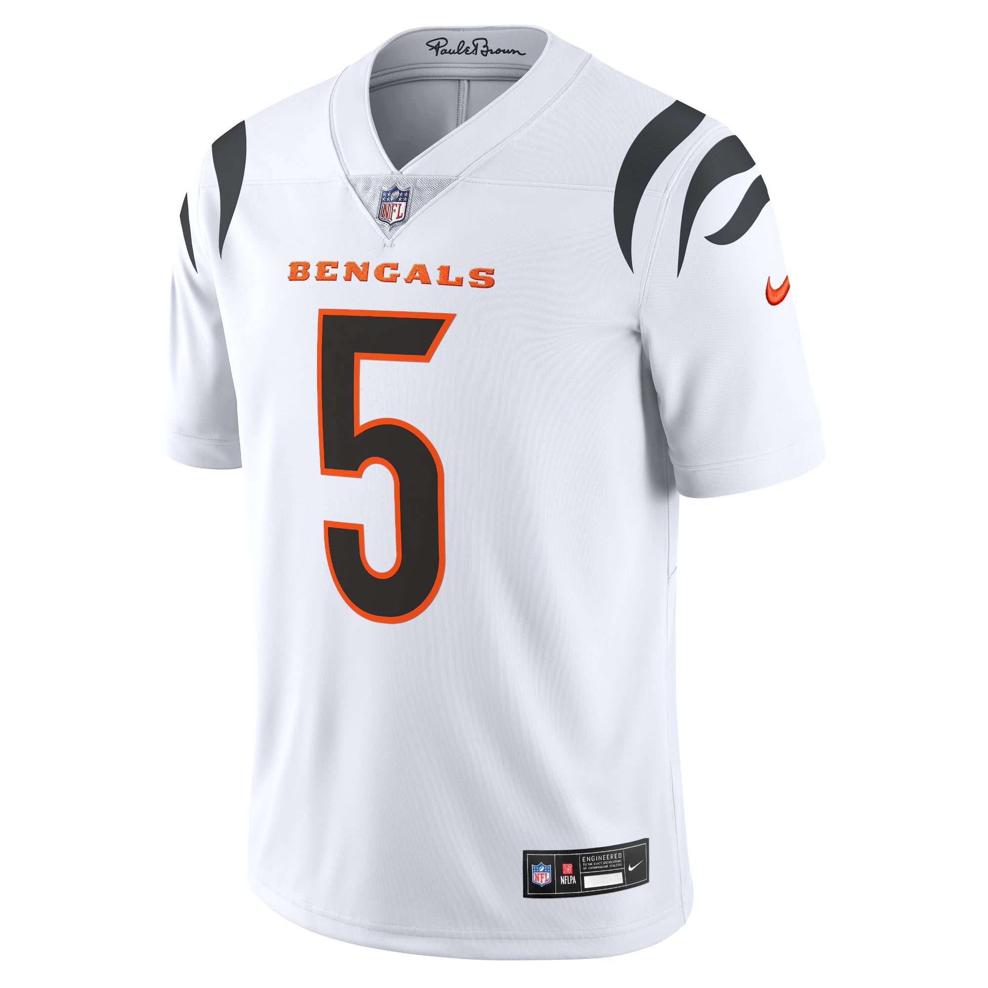 Cincinnati Bengals Tee Higgins White Vapor Untouchable Limited Jersey