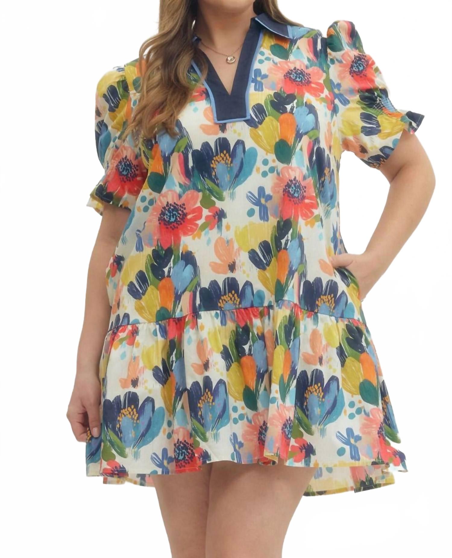 Looking For You Dress In Multicolor