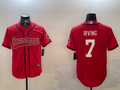Men's Tampa Bay Buccaneers Bucky Irving #7 Red Game Jersey1