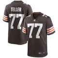 Cleveland Browns Wyatt Teller Brown Game Jersey
