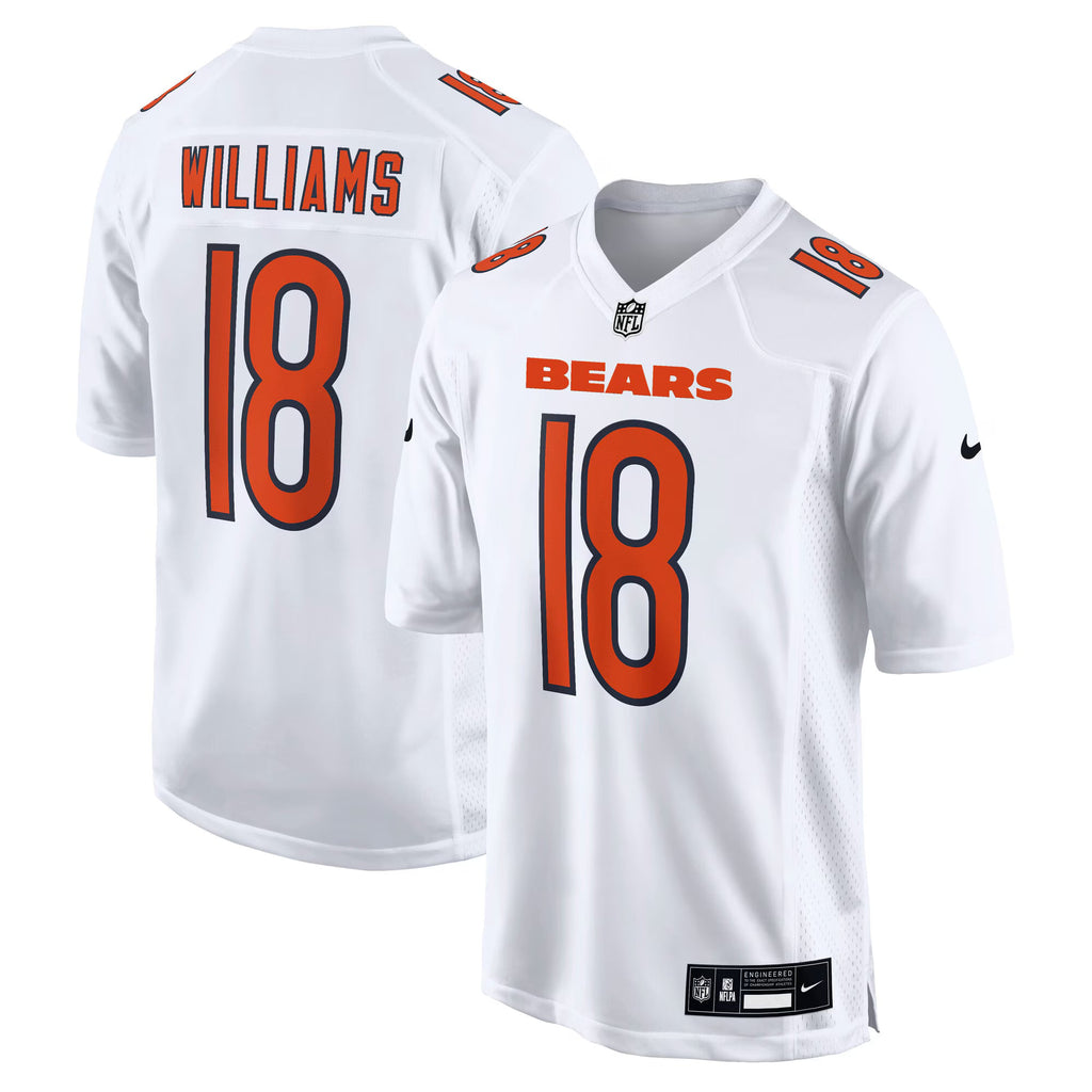 Chicago Bears Caleb Williams Tundra White Fashion Jersey