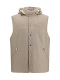 Brunello Cucinelli Men Wool Down Vest