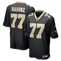 New Orleans Saints Dillon Radunz Black Team Game Jersey