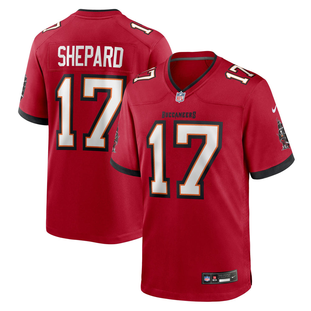 Tampa Bay Buccaneers Sterling Shepard Red Team Game Jersey