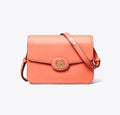 NWT Tory Burch Robinson Crosshatched Medium Convertible Leather Shoulder Bag with Dust Bag