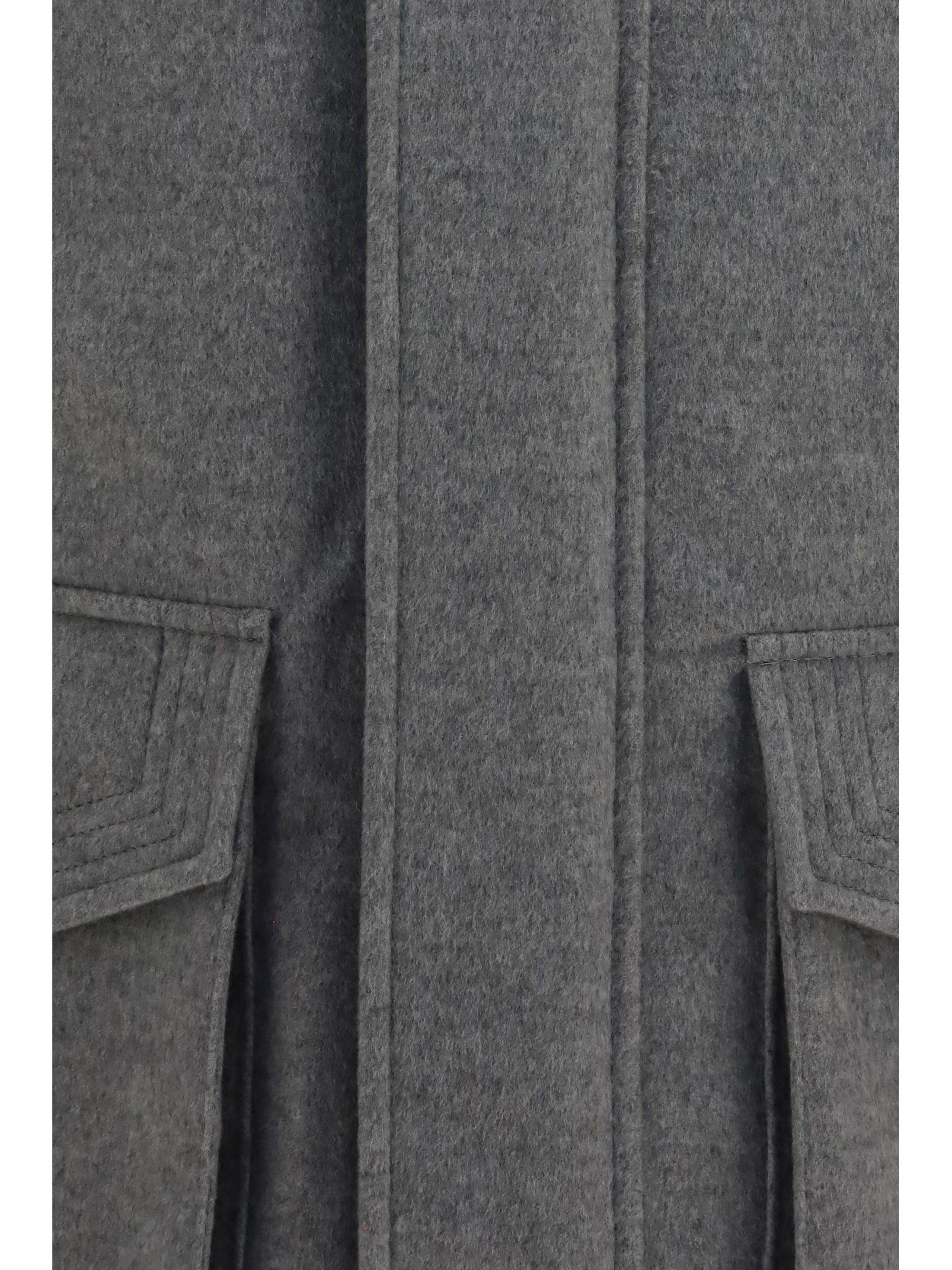 Brunello Cucinelli Men Cashmere Jacket With Zip And Buttons