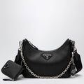 Prada Re-Edition 2005 Black Leather Bag Women