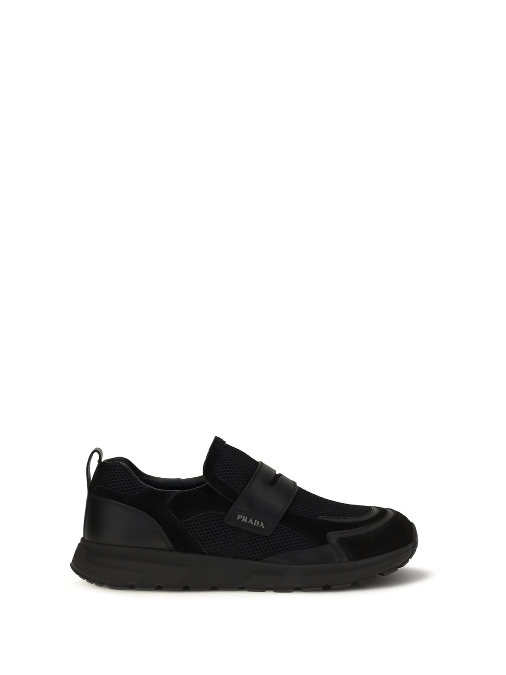 Prada Men Sport Mesh Loafers