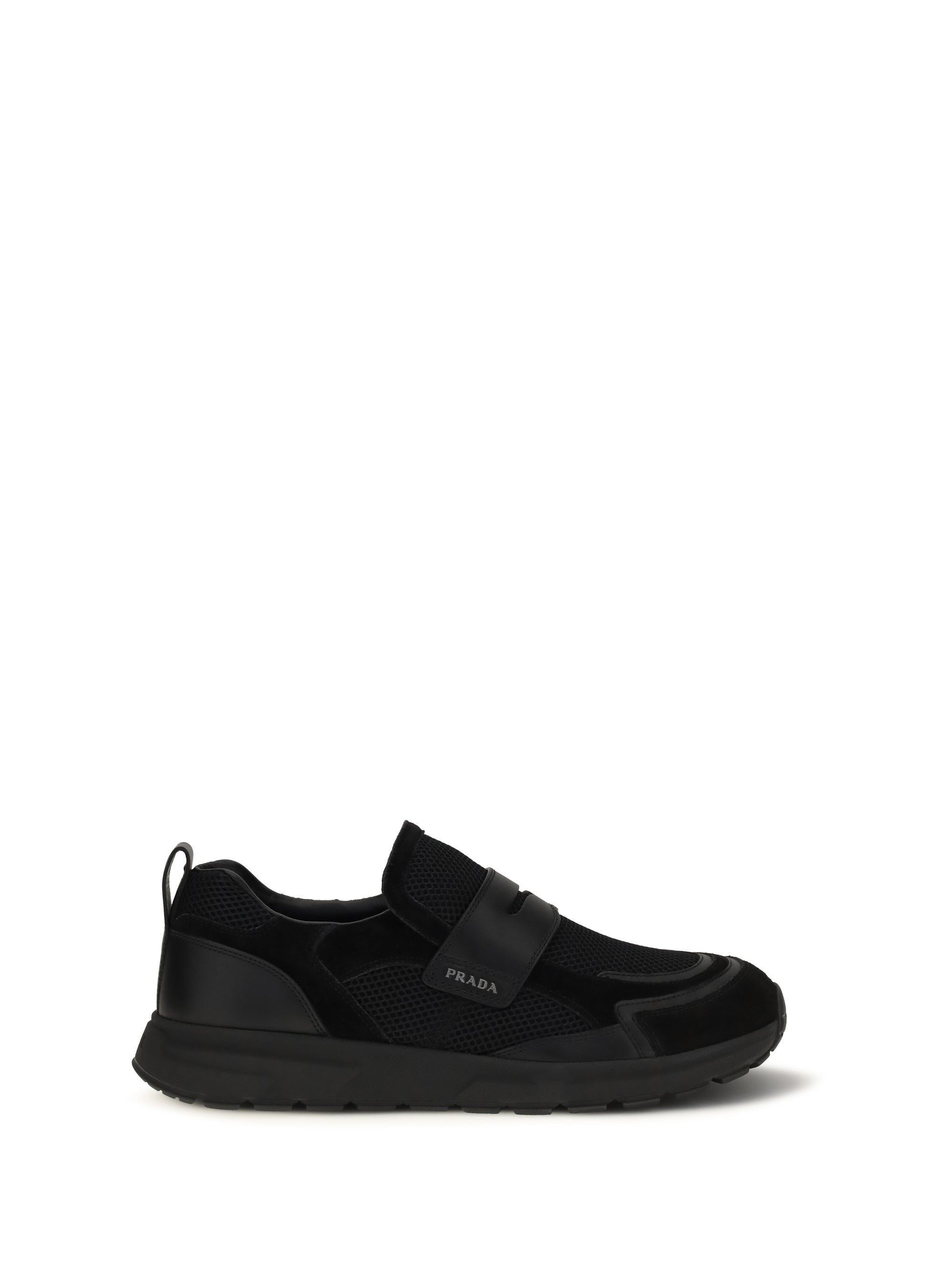 Prada Men Sport Mesh Loafers