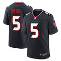 Houston Texans Jalen Pitre Navy Game Jersey