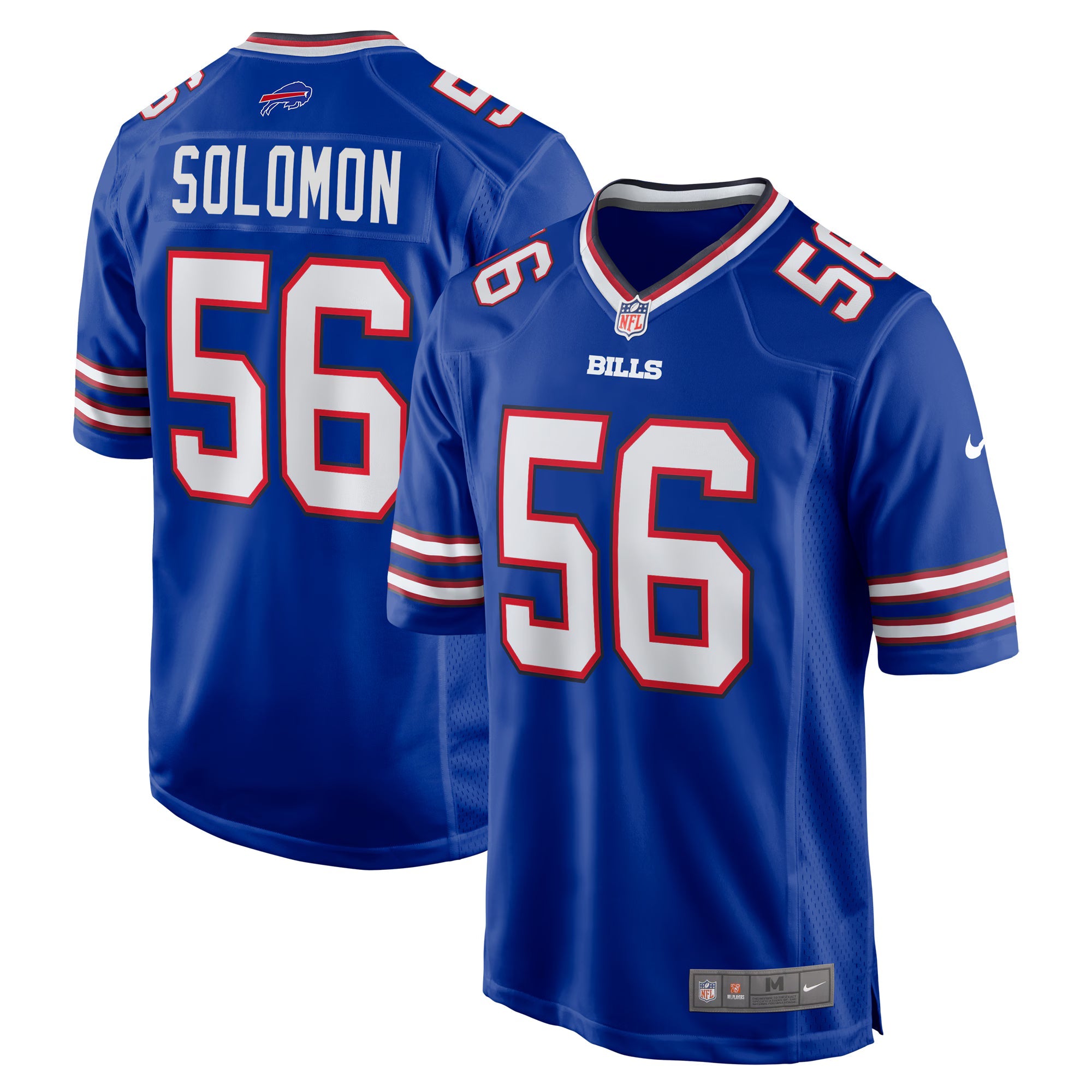 Buffalo Bills Javon Solomon Royal Game Jersey