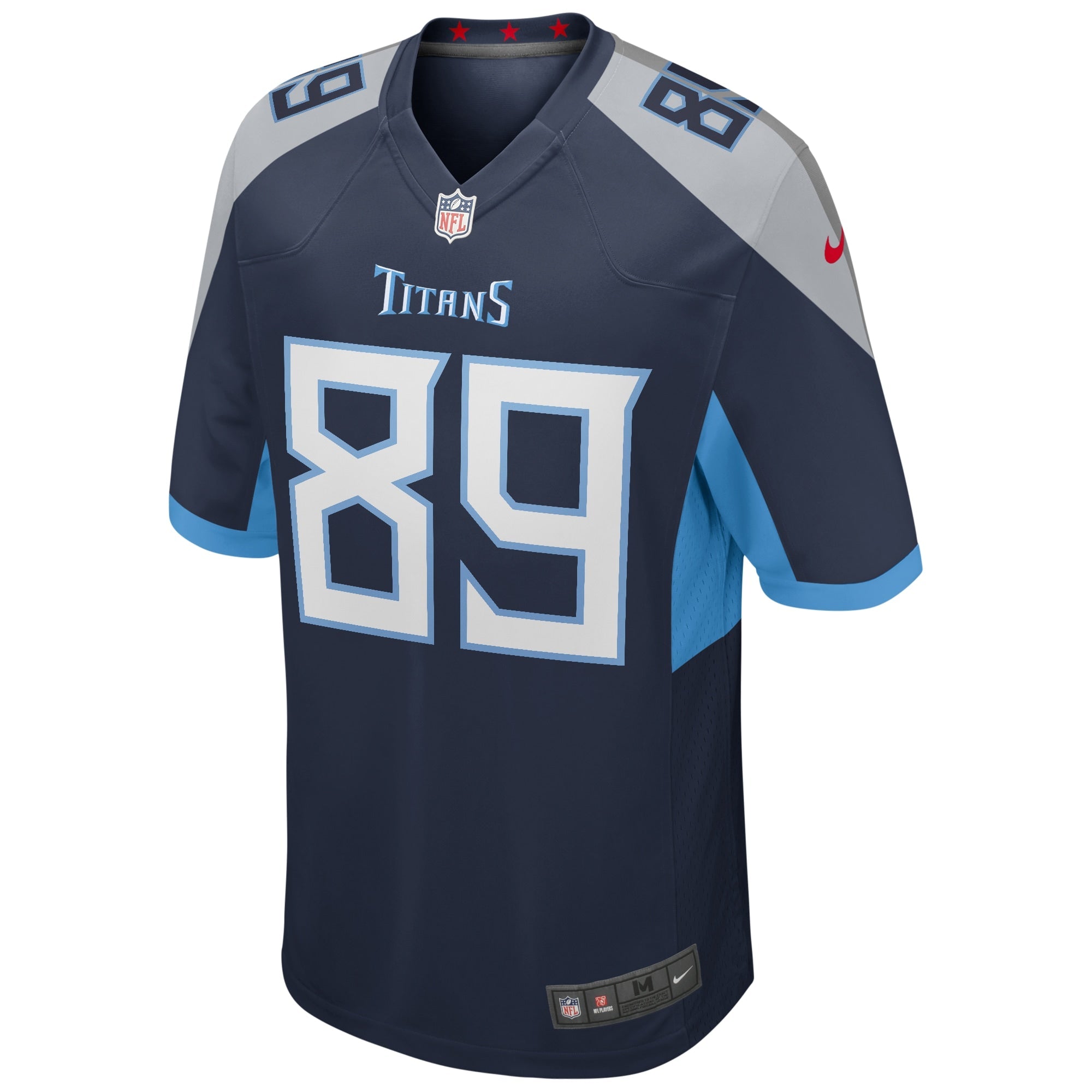 Tennessee Titans Frank Wycheck Navy Game Retired Player Jersey