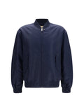 Valentino Men Nylon Jacket With Ruffles