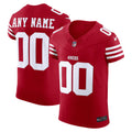 San Francisco 49ers Scarlet Vapor F.U.S.E. Elite Custom Jersey