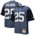 Seattle Seahawks Richard Sherman Mitchell & Ness Blue 2011 Legacy Replica Jersey