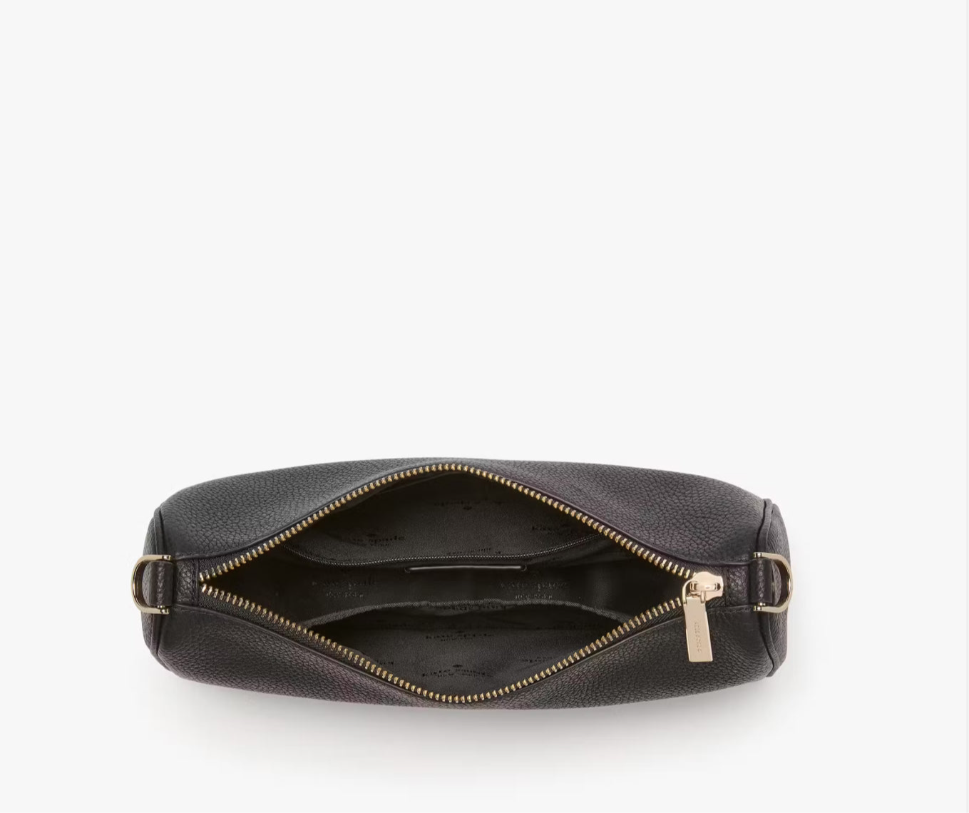 NWT Kate Spade Emma Leather Shoulder Bag In Black