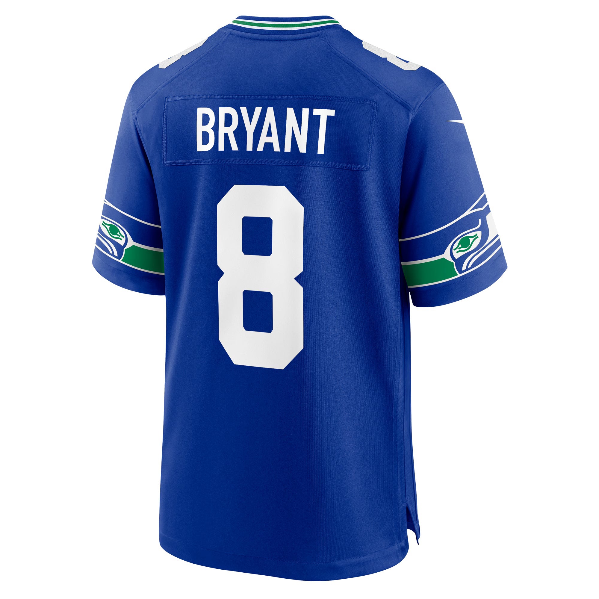 Seattle Seahawks Coby Bryant Royal Throwback Player Game Jersey