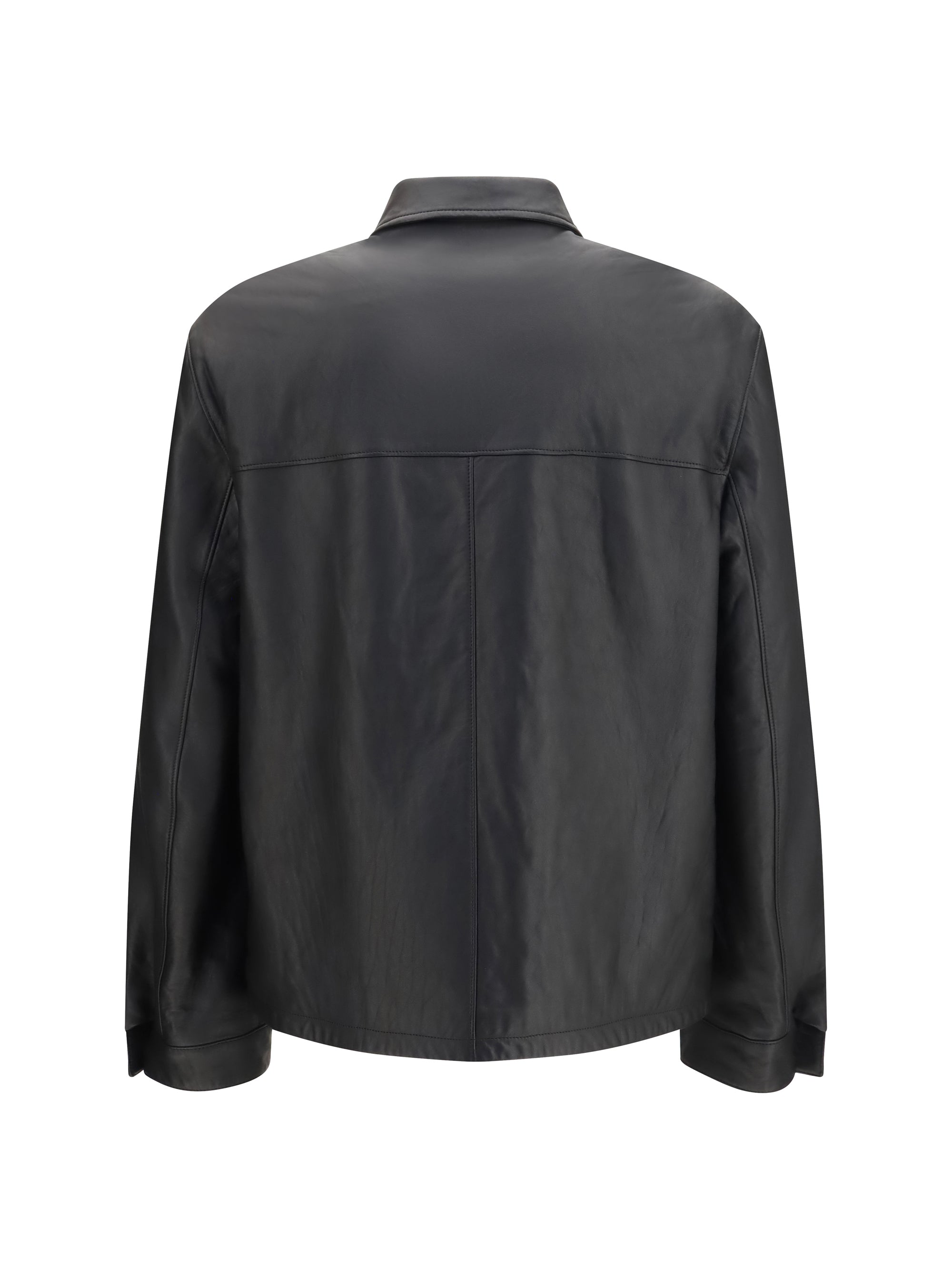 Prada Men Nappa Leather Jacket