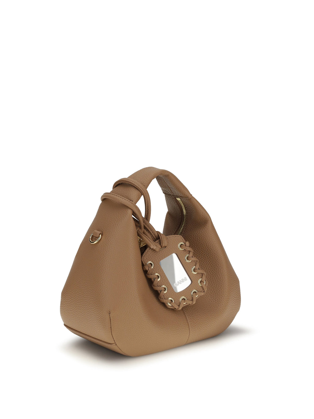 Ganni Women Hobo Handbag