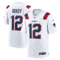 New England Patriots Tom Brady White Retired Game Jersey